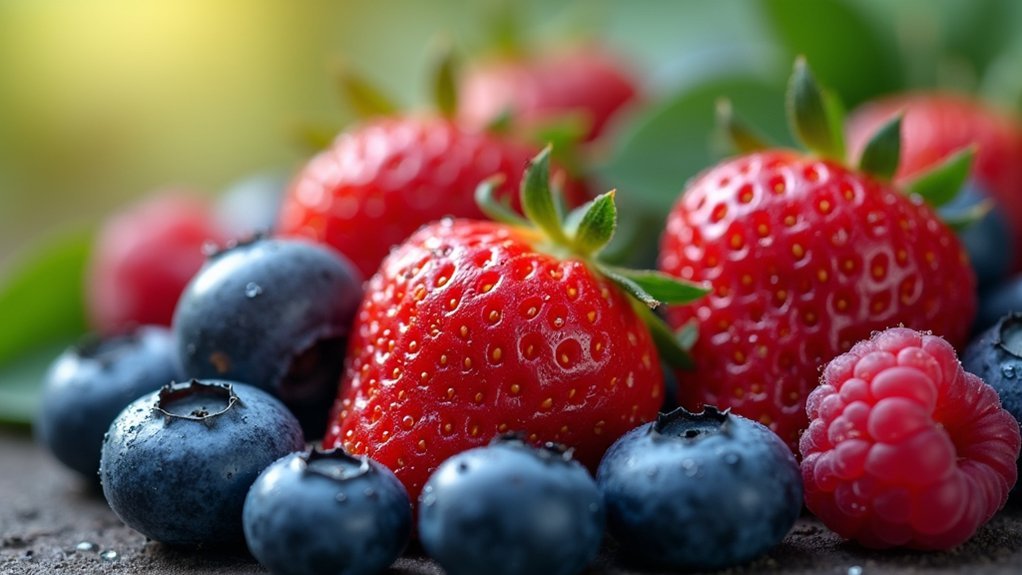 berry antioxidants inhibit mmps