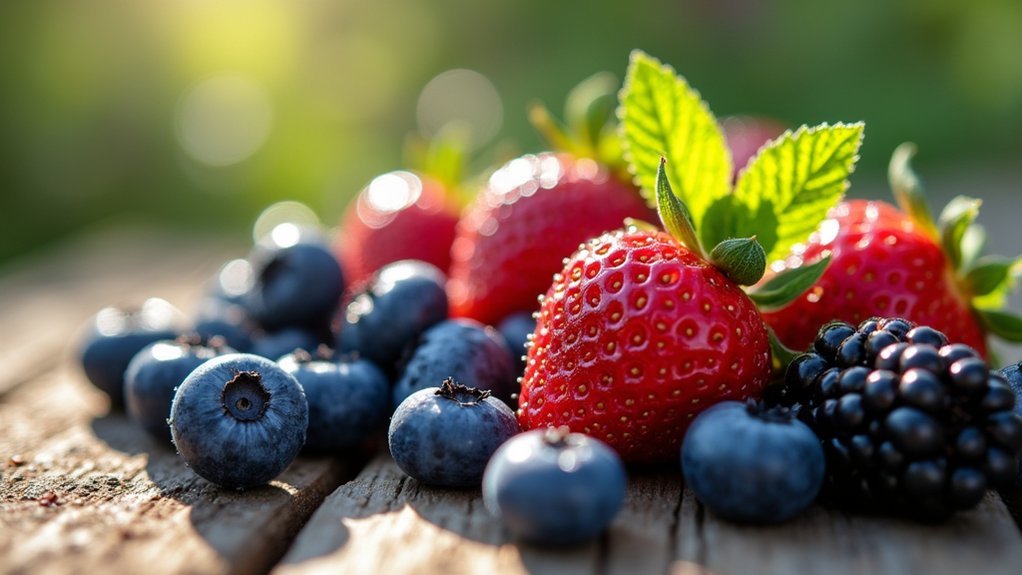 daily berry intake benefits