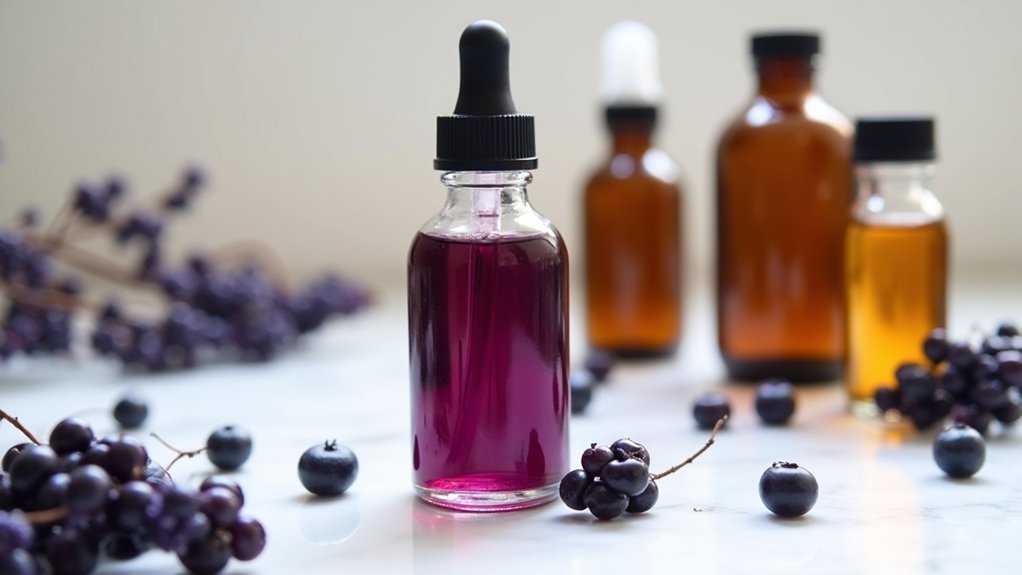 elderberry syrups for prevention