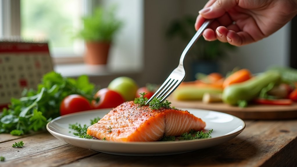 gradual salmon intake increase