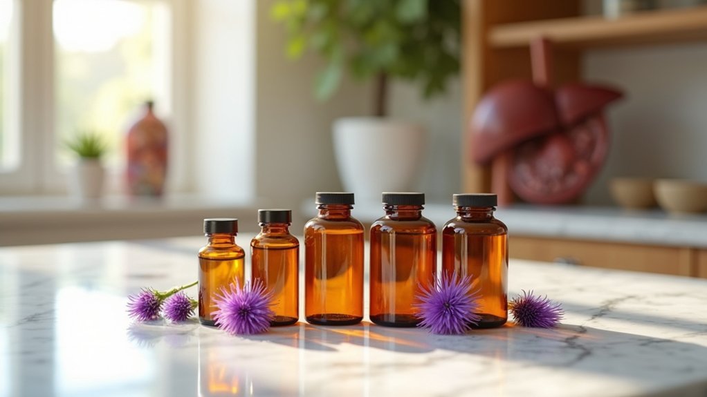 milk thistle liver supplements