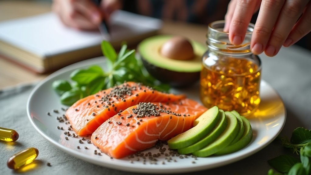 monitor omega 3 absorption carefully