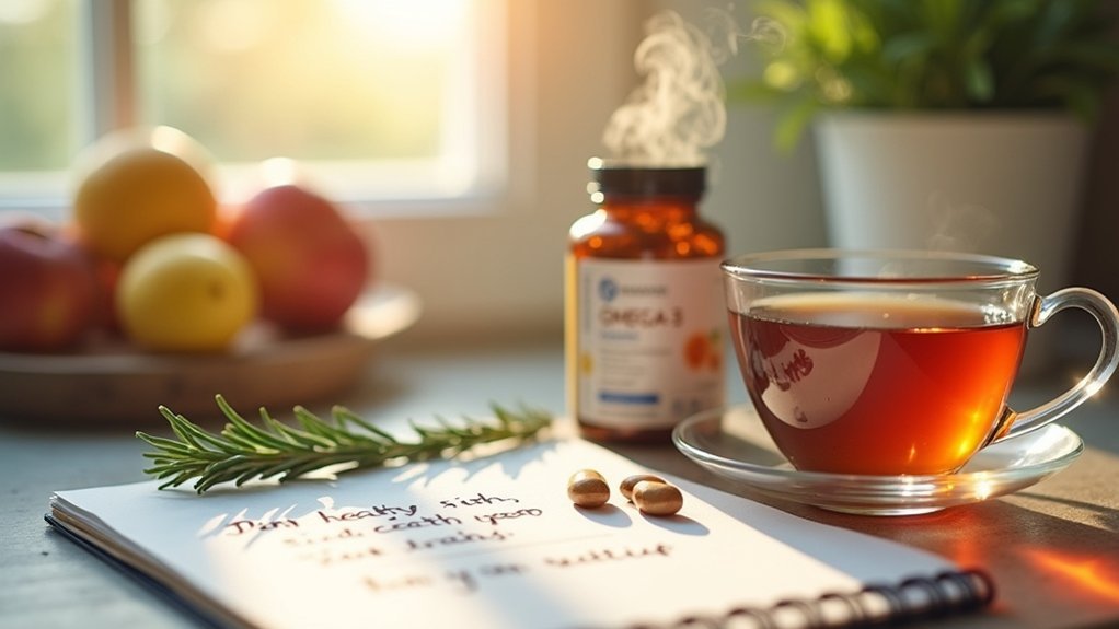 morning omega 3 supplementation benefits