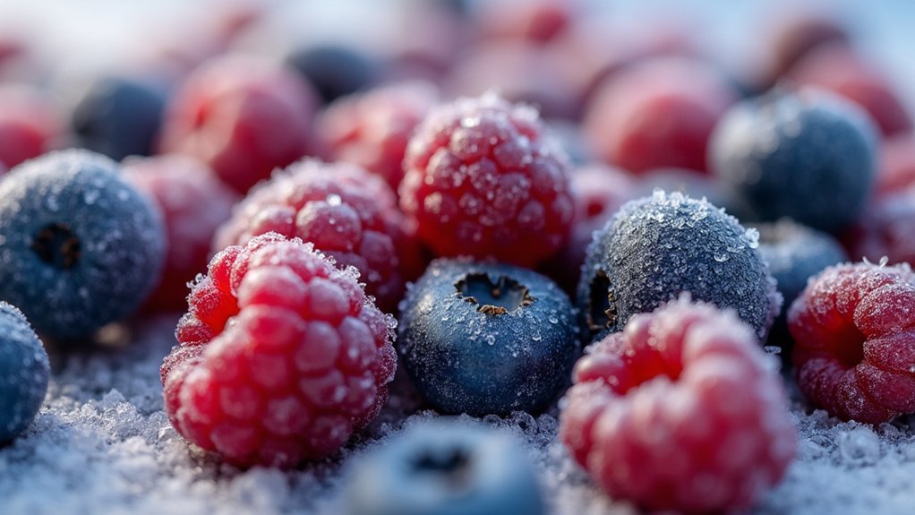 quick freeze berry preservation