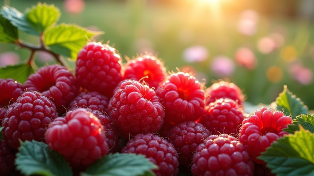 raspberries combat free radicals