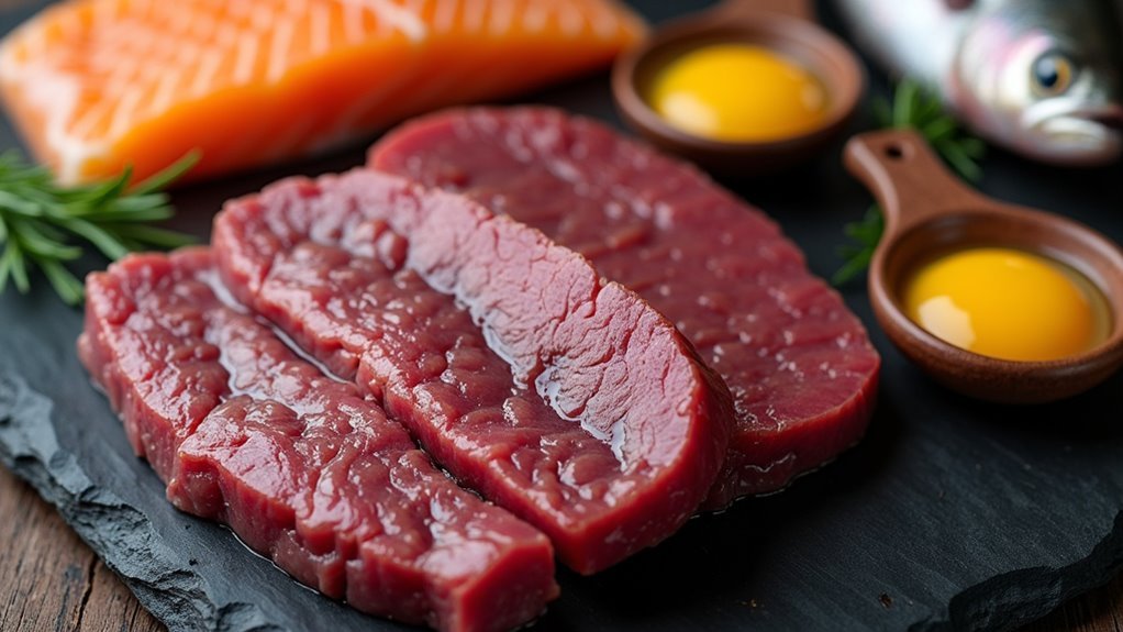 beef liver vs salmon comparison