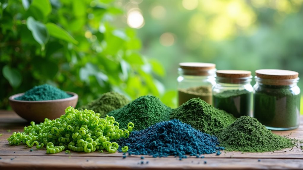 chlorella and spirulina synergy