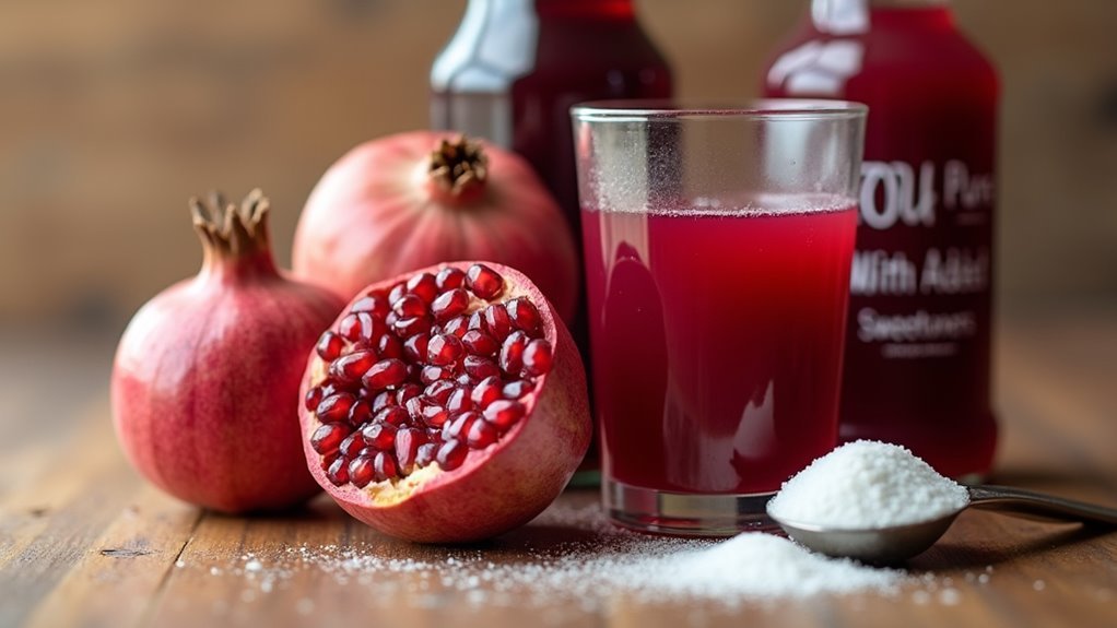 choose pure pomegranate juice