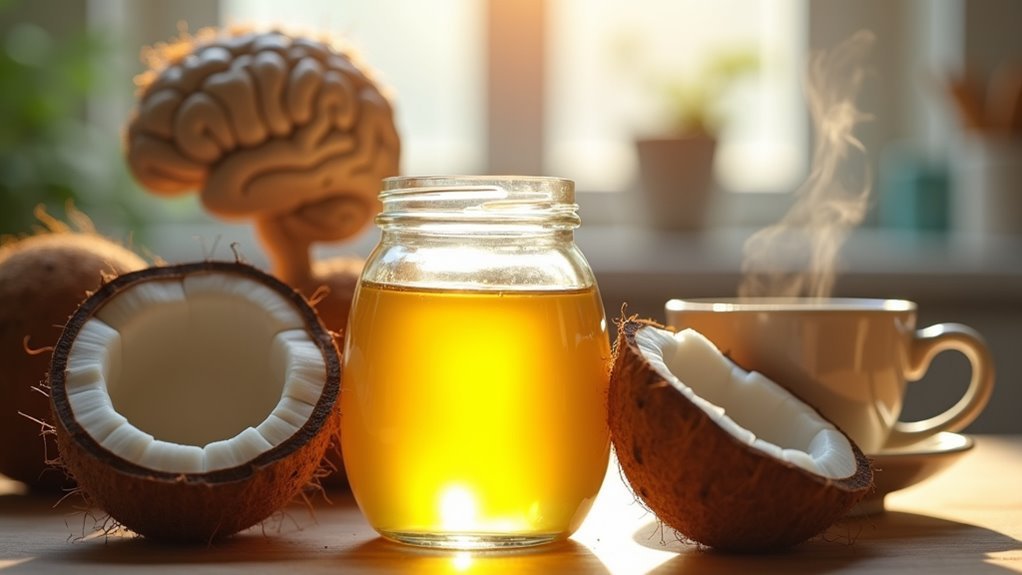 coconut oil enhances brain energy