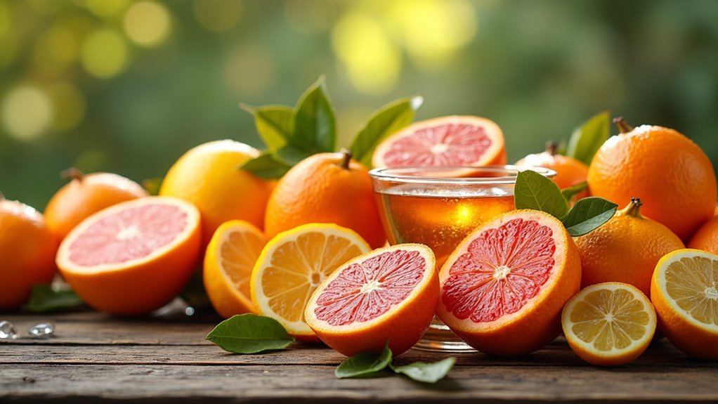 consume raw citrus fruits