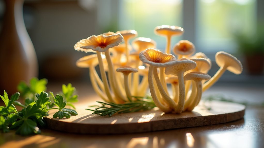 enoki mushrooms boost immunity