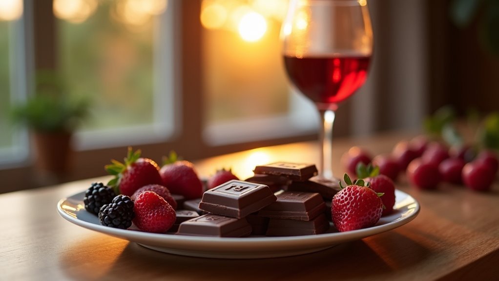 evening chocolate harms heart