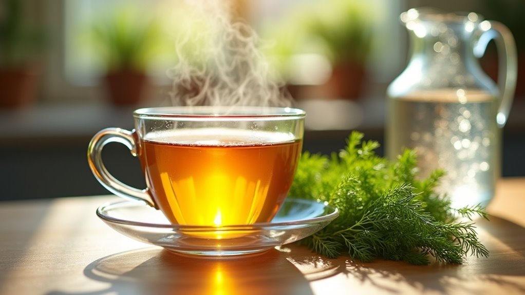 fennel tea enhances hydration
