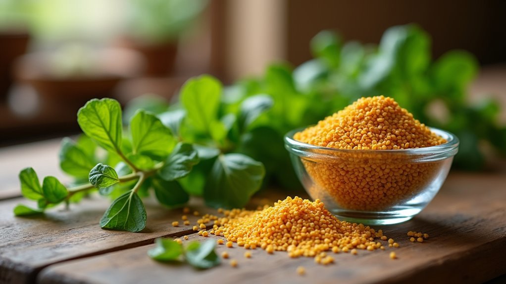 fenugreek aids blood sugar