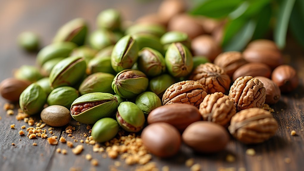 folate rich nuts for nutrition