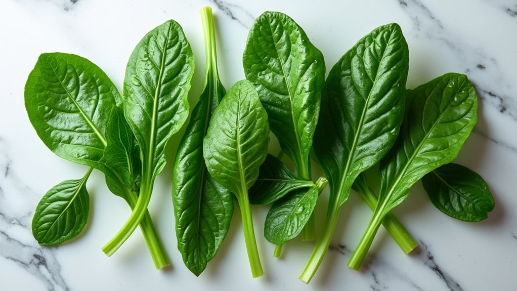 folate rich spinach for pregnancy