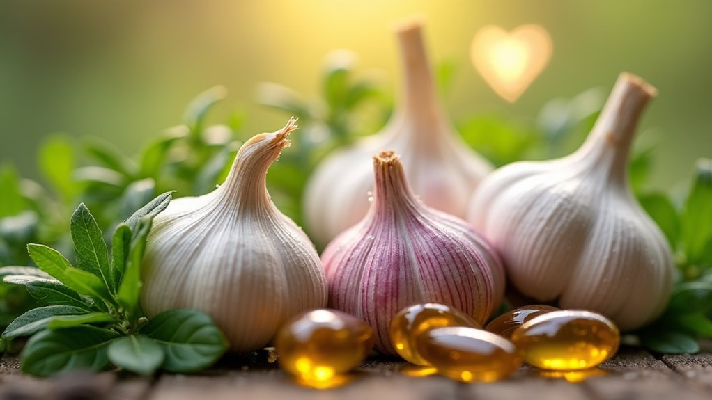 garlic enhances heart health