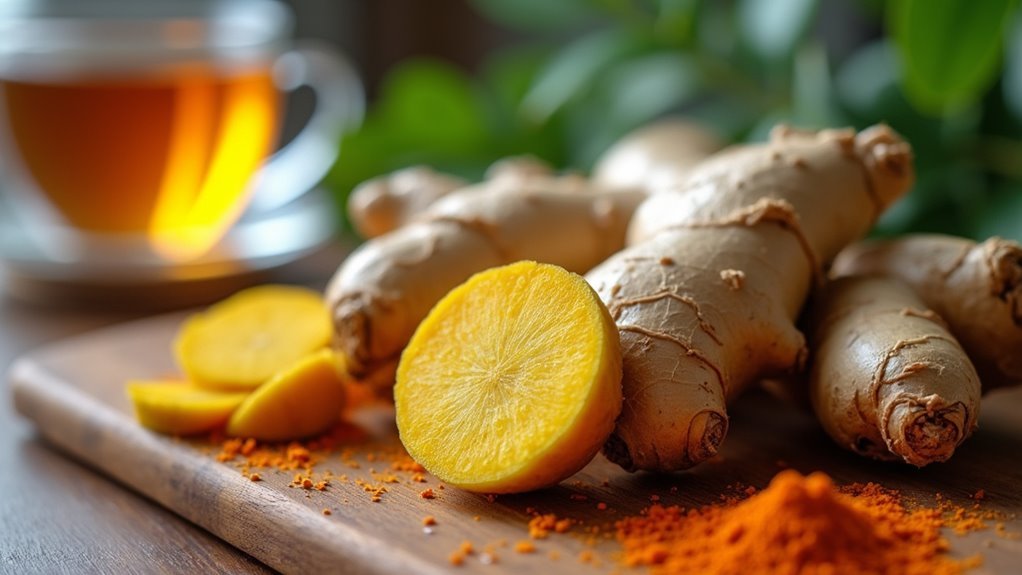ginger reduces gut inflammation