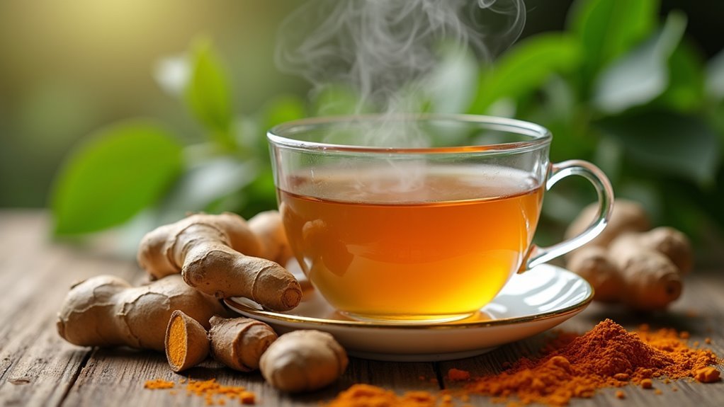 ginger tea reduces intestinal inflammation