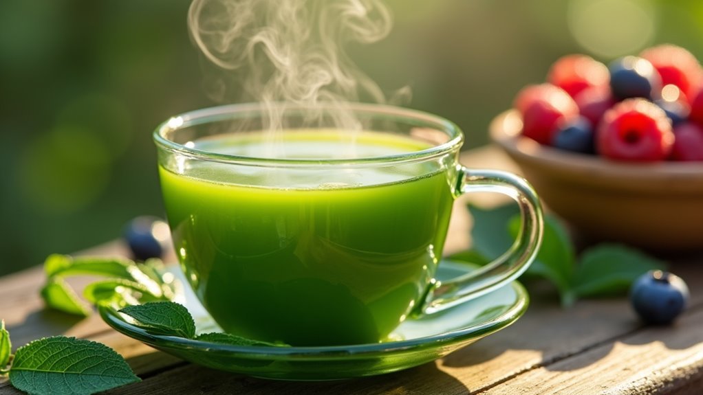 green tea enhances glucose uptake