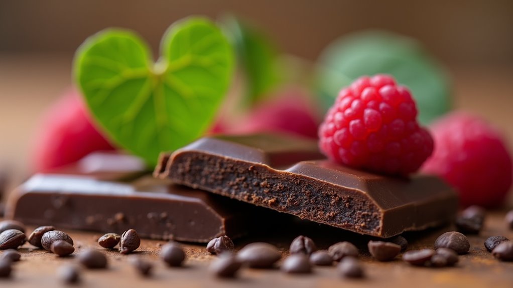 heart health through dark chocolate