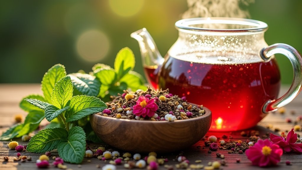 herbal teas promote wellness