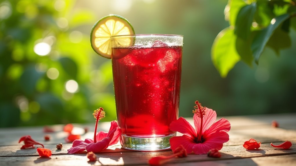 hibiscus tea combats heat stress