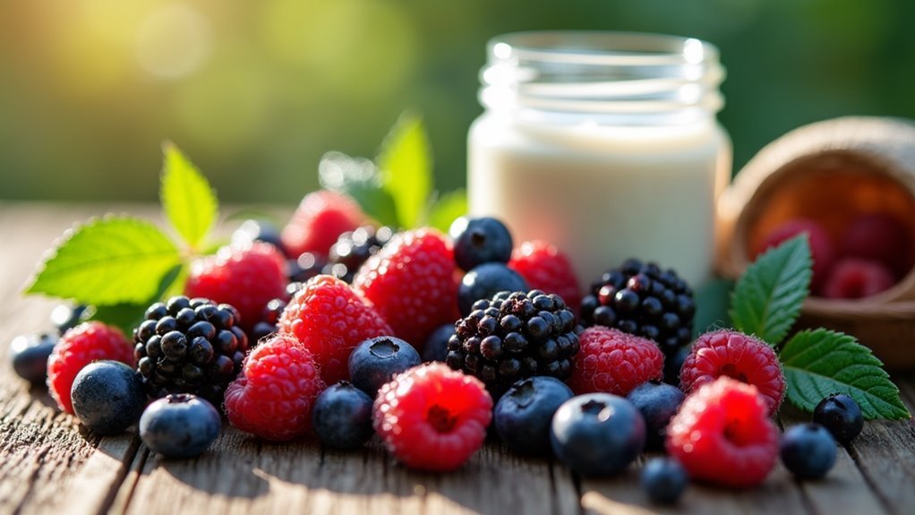 high fiber berry benefits
