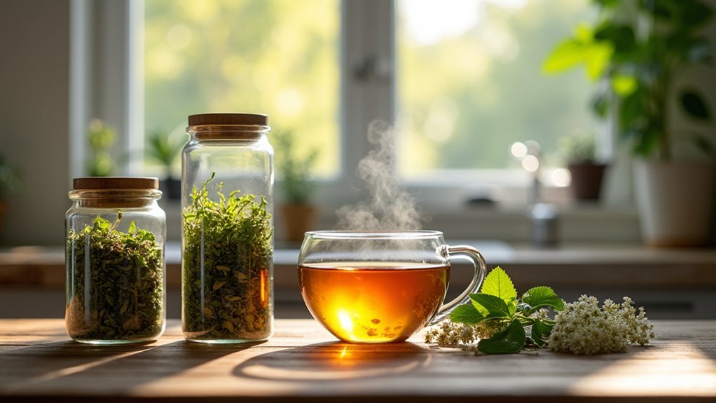 hydration through herbal tea