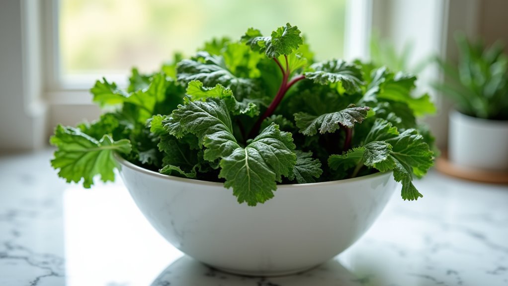 leafy greens enhance heart health