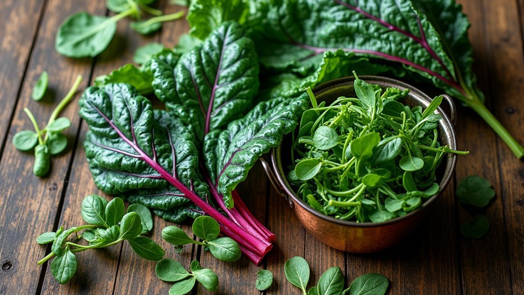 magnesium rich greens for wellness