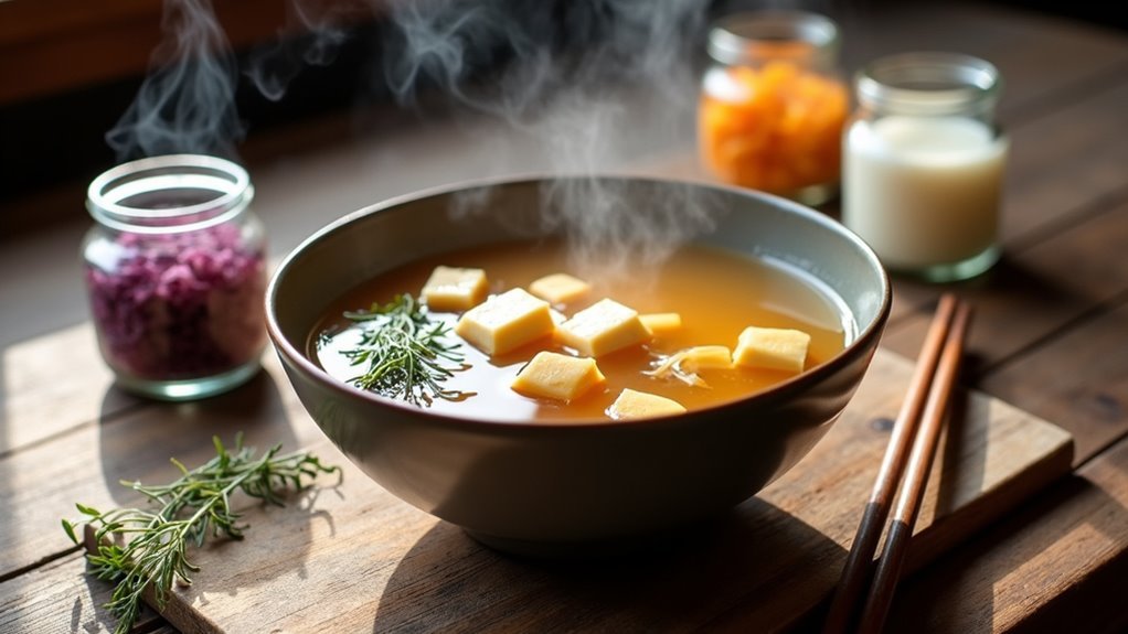 miso soup aids digestion