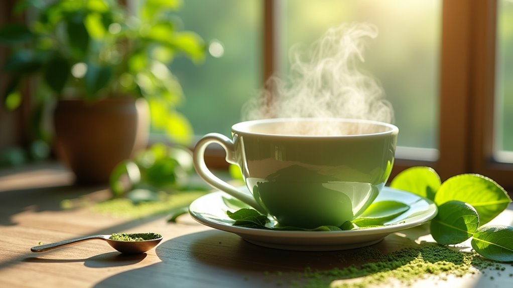 monitor green tea intake