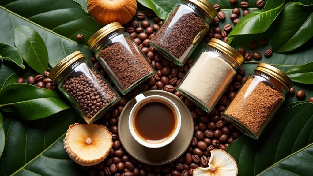 mushroom coffee blend selection