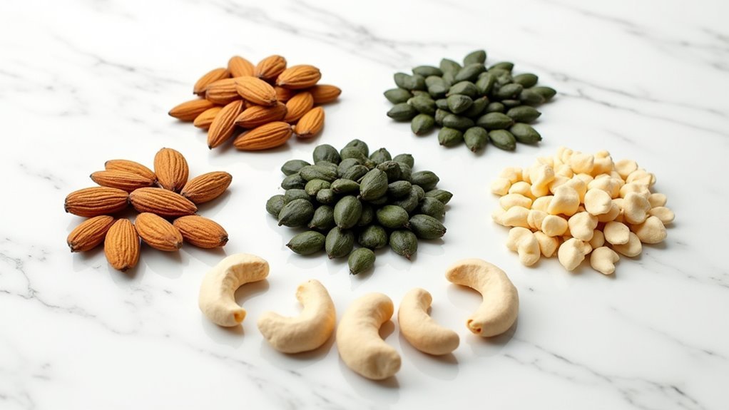 nuts and seeds boost magnesium