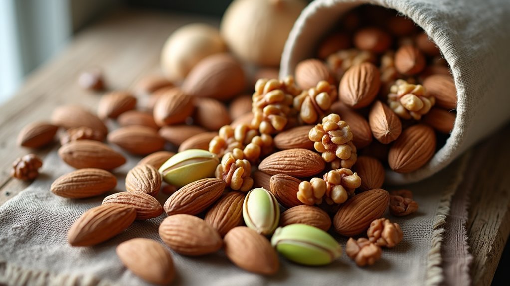 nuts enhance muscle growth