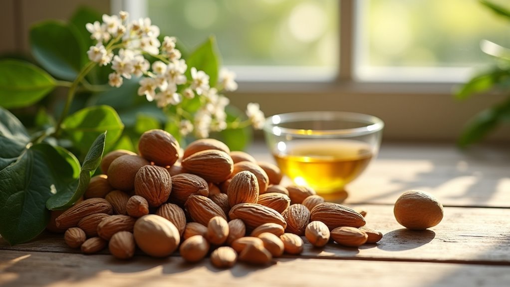 nuts for skin healing