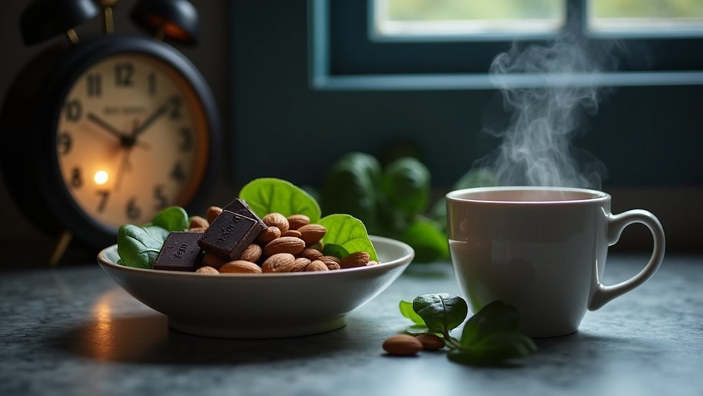 optimal magnesium food timing