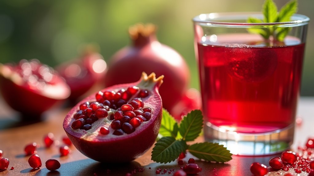 pomegranate juice boosts nitric oxide