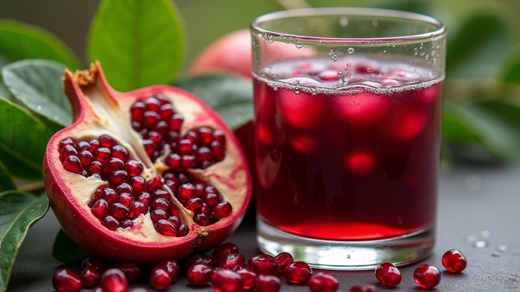 pomegranate juice enhances cardiovascular health