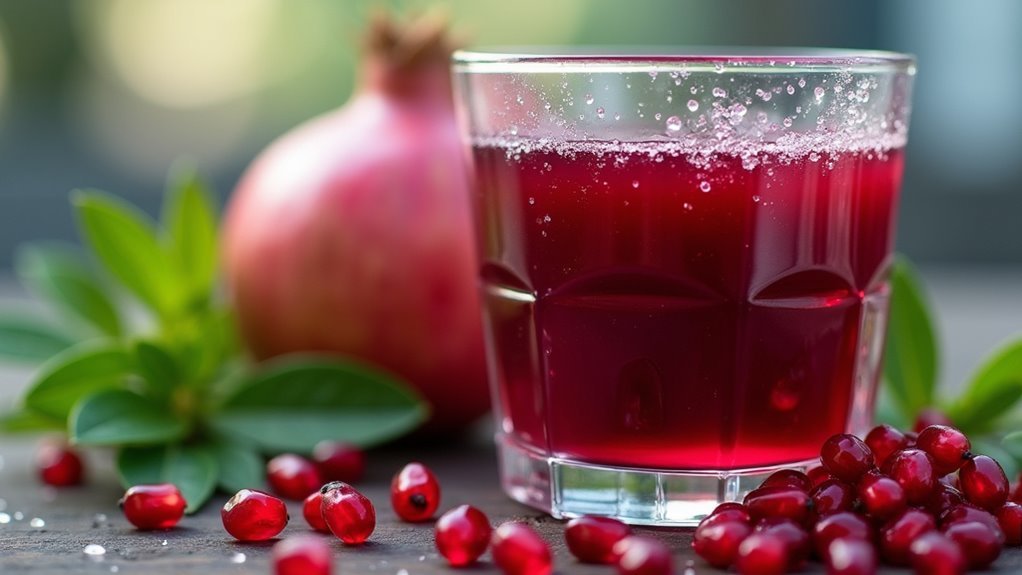pomegranate juice enhances endothelial function