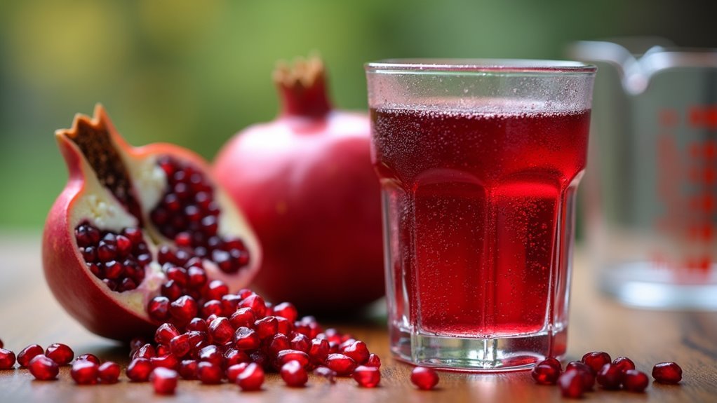 pomegranate juice heart benefits