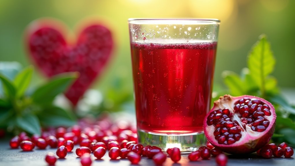 pomegranate juice protects arteries