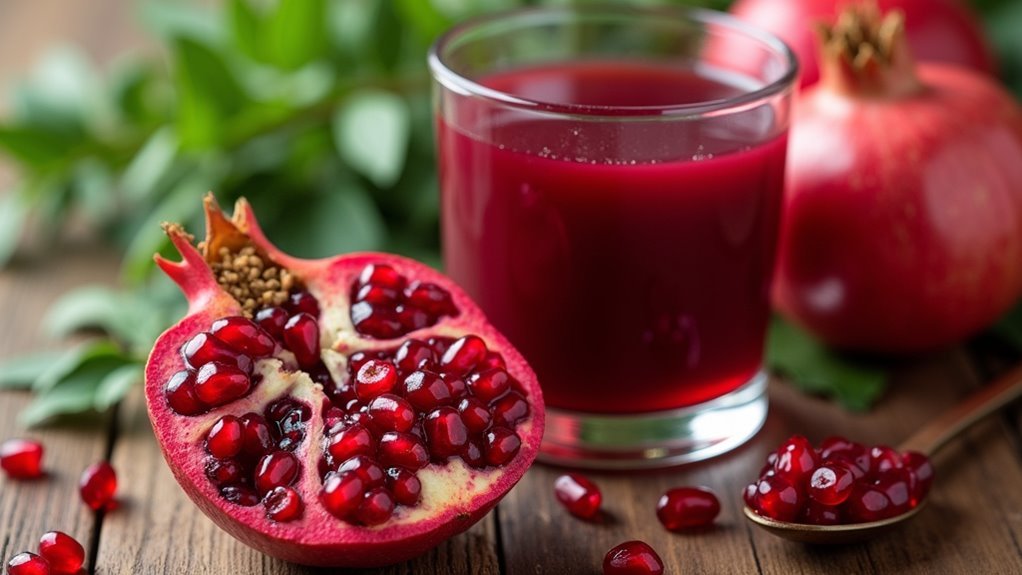 pomegranate juice reduces inflammation