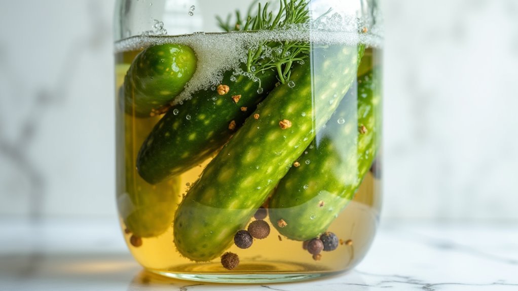 probiotic rich fermented pickles