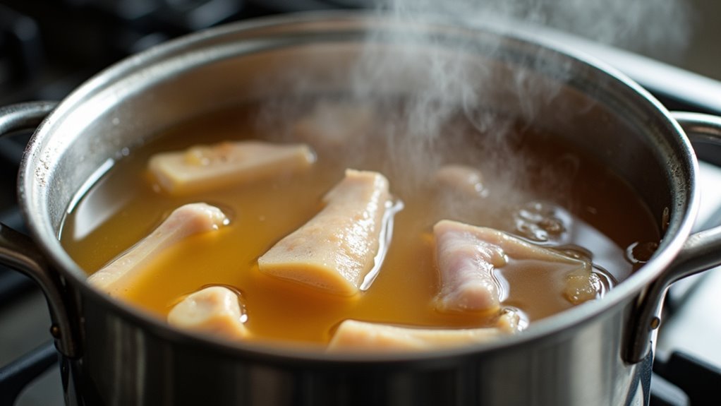 simmer for cartilage extraction