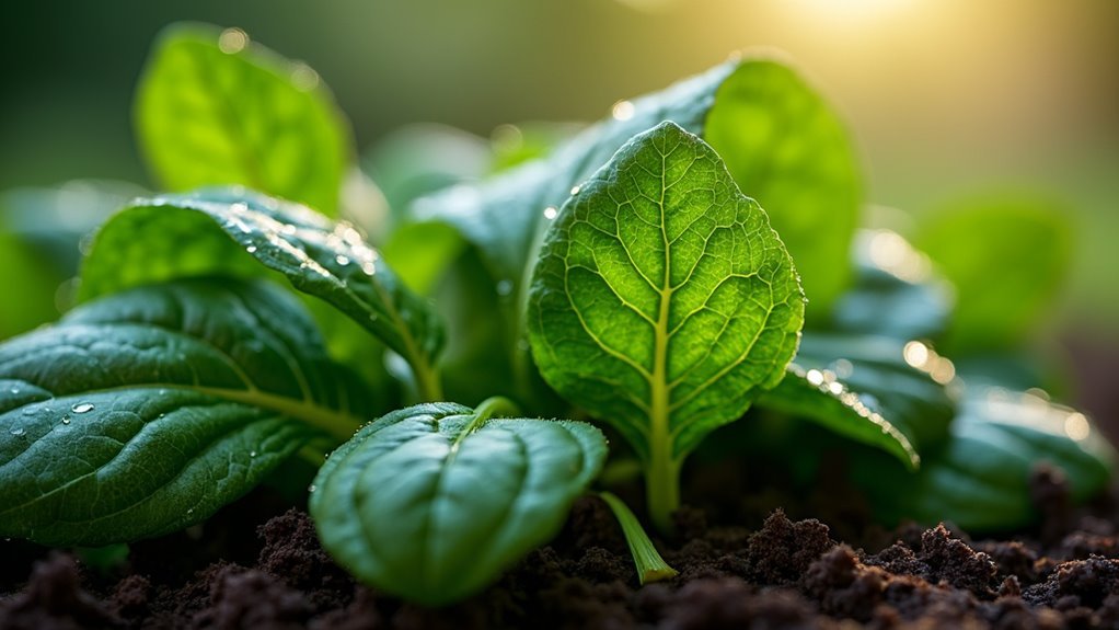 spinach boosts hemoglobin levels