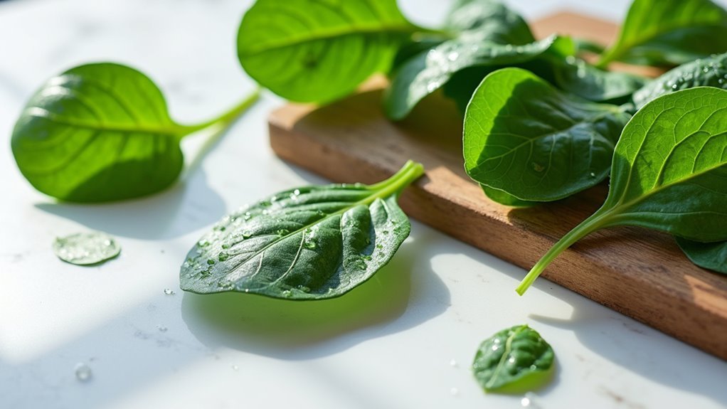 spinach supports liver detoxification