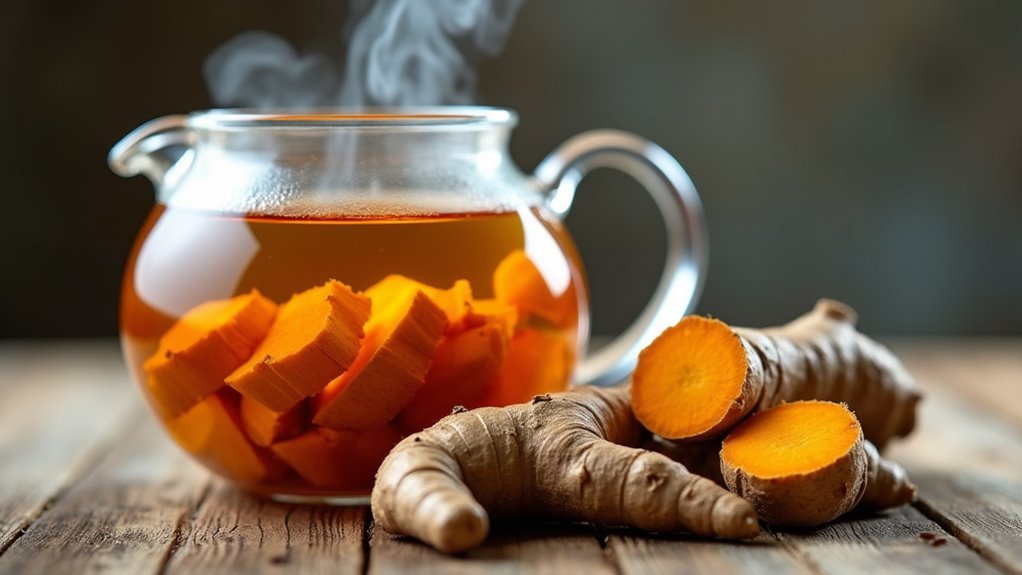 steep turmeric for potency