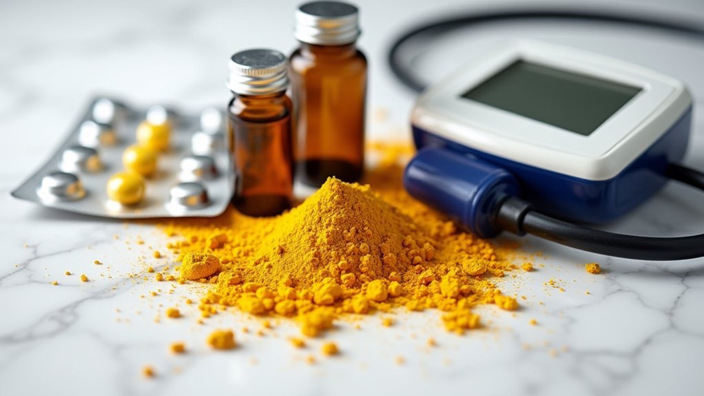 turmeric enhances blood pressure medications